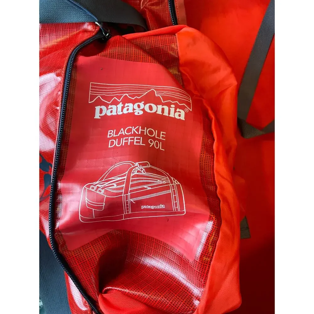Patagonia Black Hole Duffel 49346FA17, 90L - Red Orange